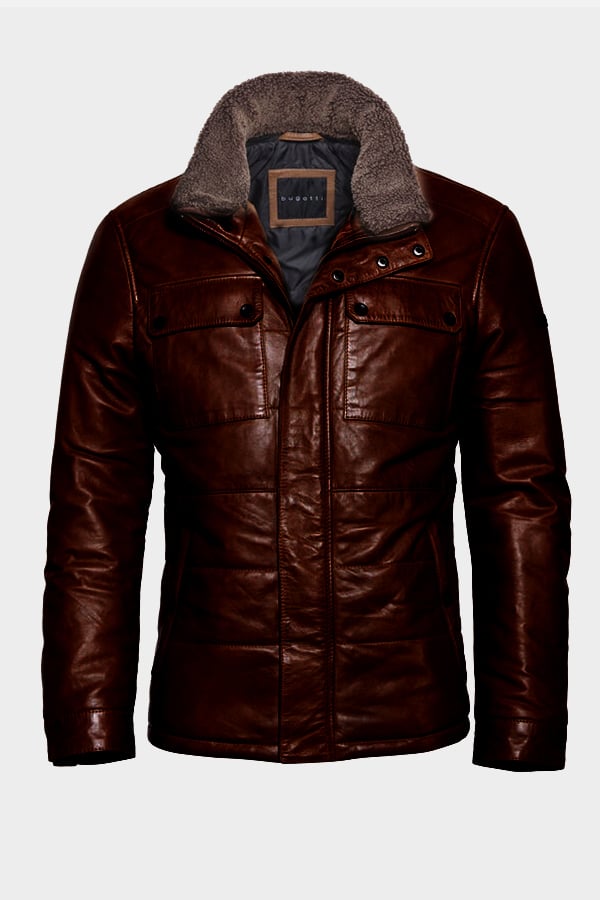 ΔΕΡΜΑΤΙΝΟ BUGATTI - BROWN